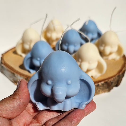 Olifant kaarsje met grote oren