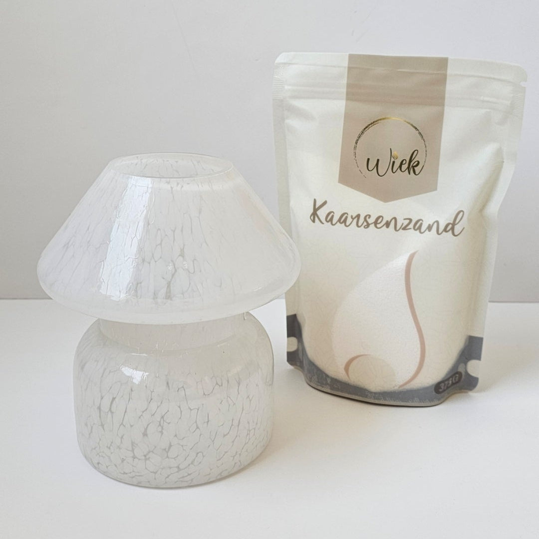 Wick light + candle sand + wicks